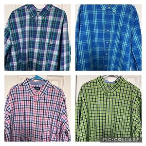 4 Mens Chaps Shirts XXL